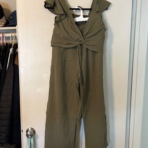 Olive green matching set